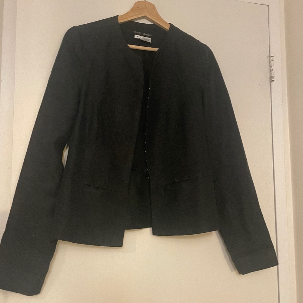 Franco Mirabelli linen blazer size 8